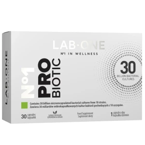 LAB ONE - N°1 Probiotic - 30 kapsułek